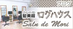 堺市 美容室 理容室 ブログ 髪美館 ログハウス サロンドモリ